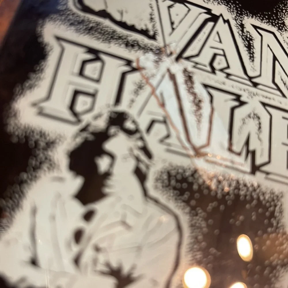 🎸🎤 Vintage Van Halen Carnival Mirror 🎤🎸